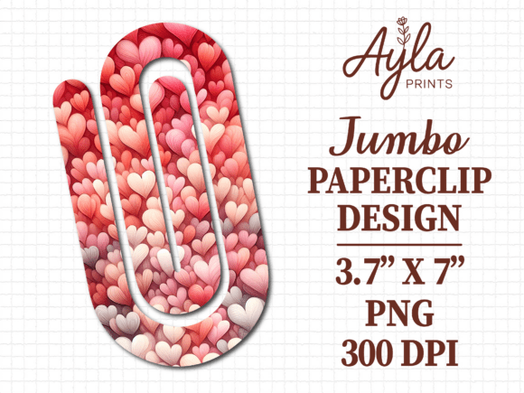 Boho Love Letter Mail Jumbo Paperclip: A Versatile Design for Modern Creators