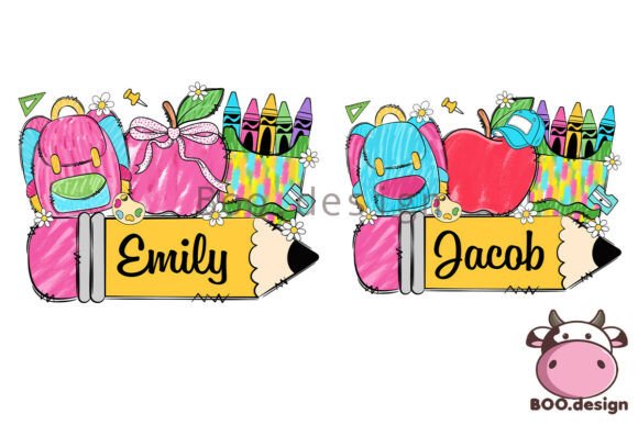 Custom Back to School Pencil PNG for Creative Projects