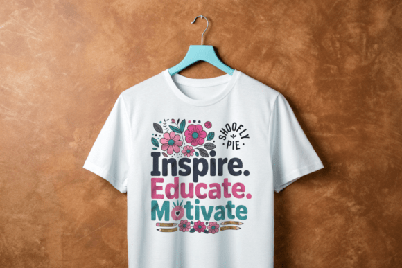 Floral Teacher Quote PNG: Celebrate Educators with Art
