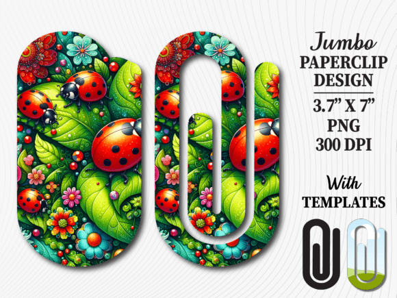 Ladybug Garden Spring Jumbo Paperclip: A Strategic Tool for Organized Creativity
