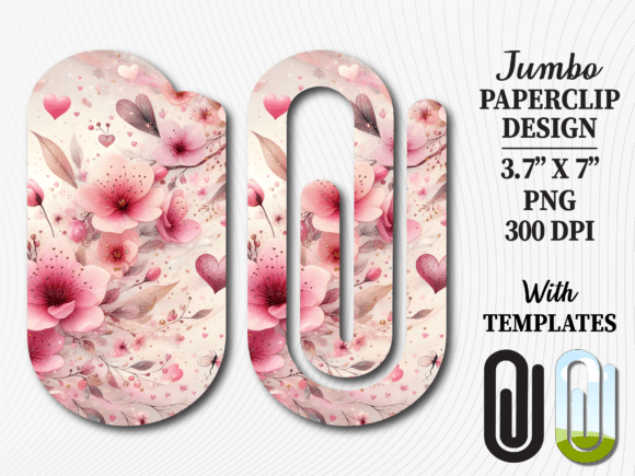 Pink Cherry Blossom Jumbo Paperclip PNG: A Strategic Asset for Creative Operations