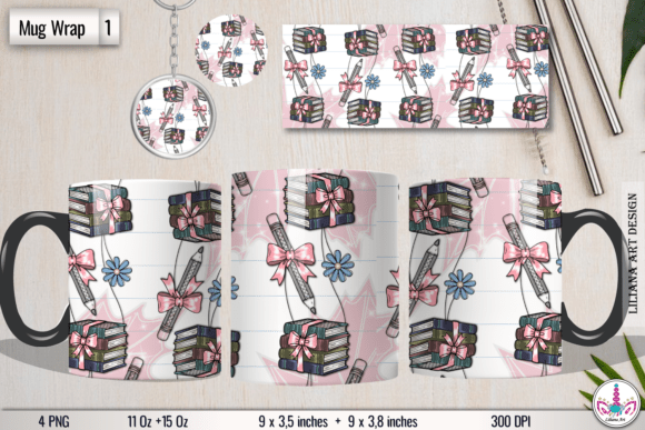 Teacher Mug Wrap School Life Design: Elevate Your Back to School Gifts
