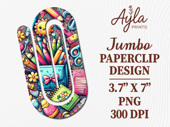 The Essential Guide to School Supplies Teacher Jumbo Paperclip Designs for Digital Creators