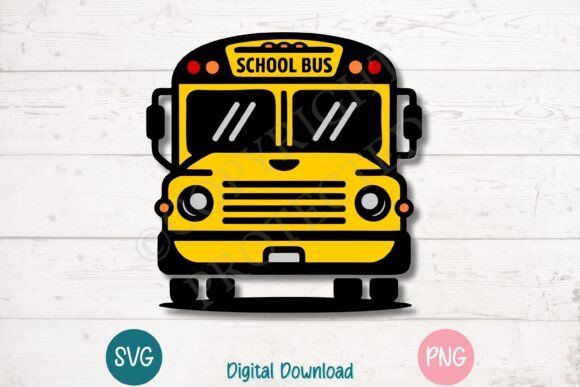 Understanding Yellow School Bus Front View Clipart for Educational Design Projects